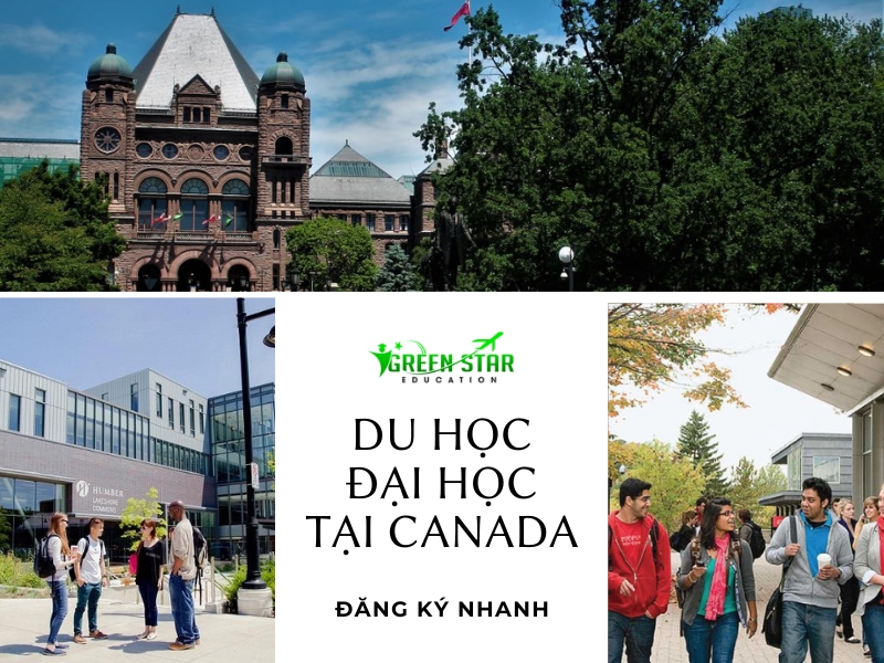 Green Star sẽ tư vấn và cung cấp cho bạn thông tin chi tiết về du học Đại học Canada.